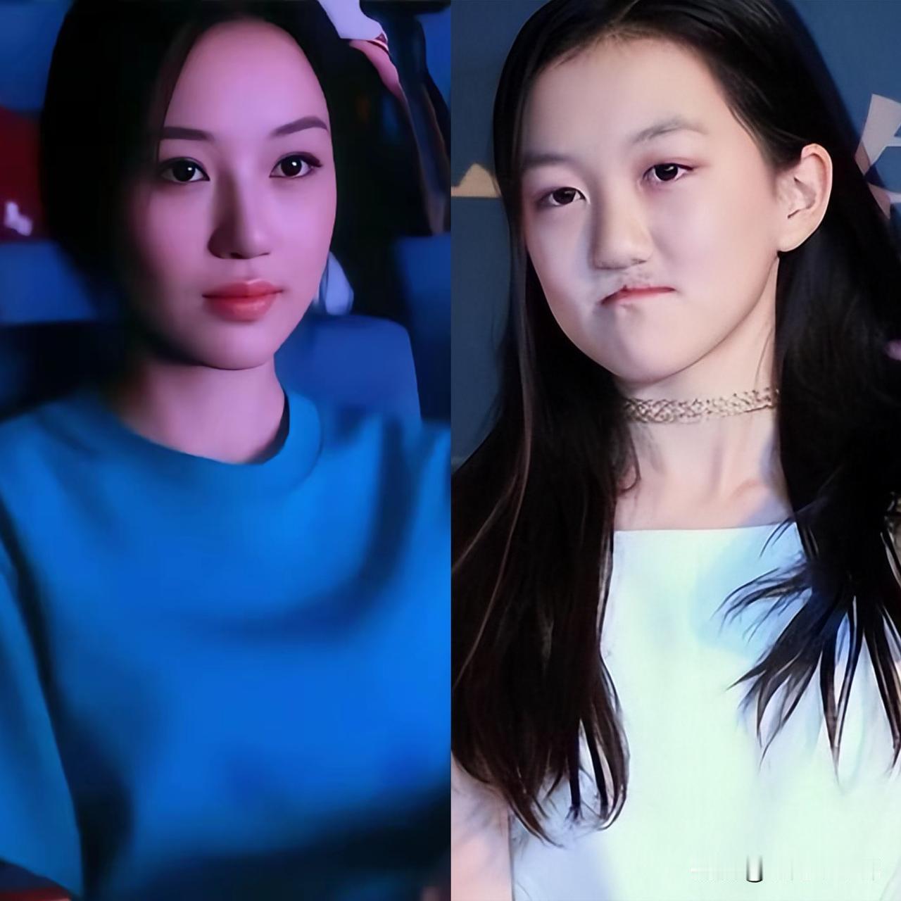 女大十八变啊，没想到李嫣现在这么漂亮了，简直和以前判若两人了！真得感谢她爹妈，当