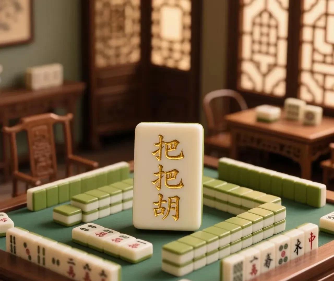 快接住这波好运！从此逢打必胡！祝你打牌手气旺到爆棚，把把都能胡牌！摸牌即