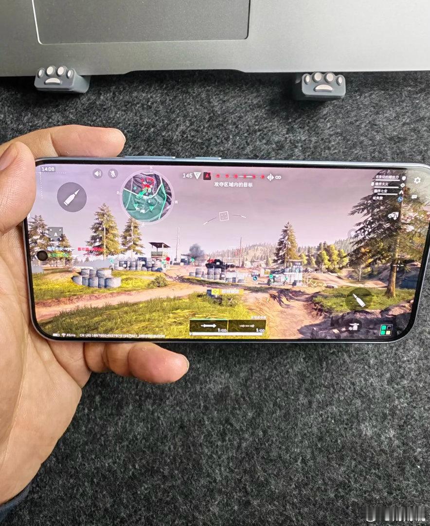 iQOOZ11玩三角洲真的被惊艳到了！高清画质拉满还能稳跑120帧，就算多人团
