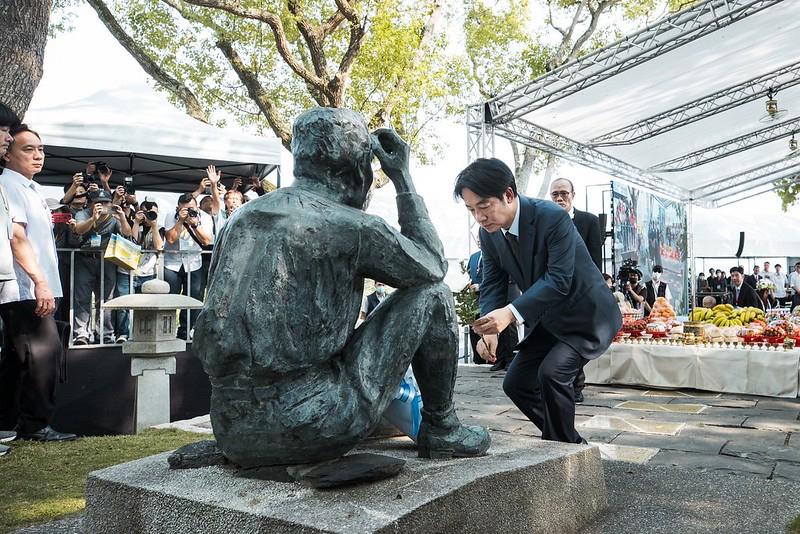 赖清德连续15年出席八田与一追思会！学者：台湾水库「9成是两蒋盖的」梅花新闻