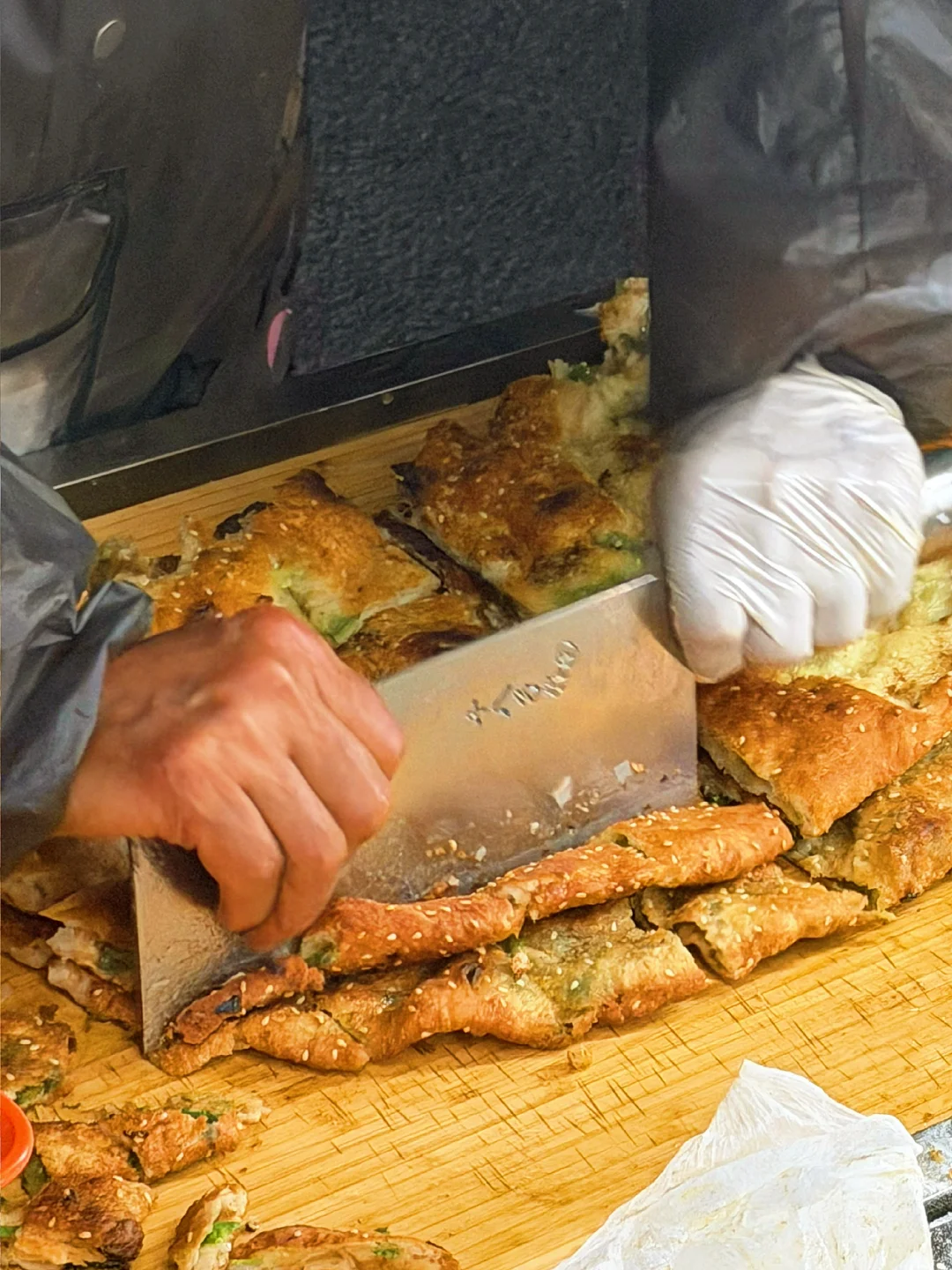 我就问！这个葱油饼的含金量谁懂！！！