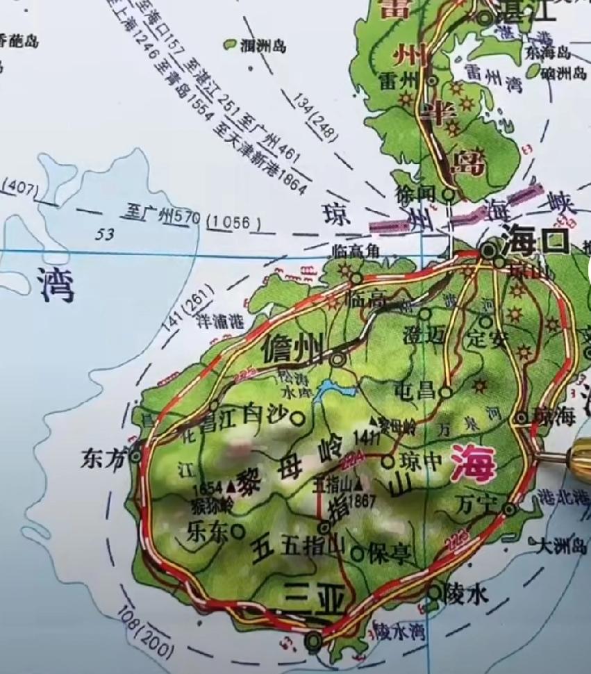 海南这个地理位置真的不错！四面环海，天然的大岛屿，与世界各国零关系，直接开展贸易