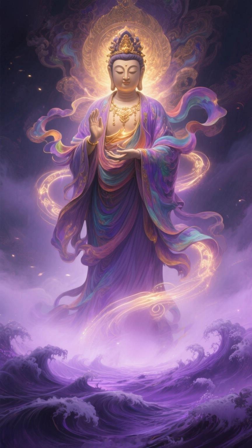 紫气东来，菩萨慈悲，顶礼显化[玫瑰]，你所求的皆能如愿，心想事成，万事顺遂。​