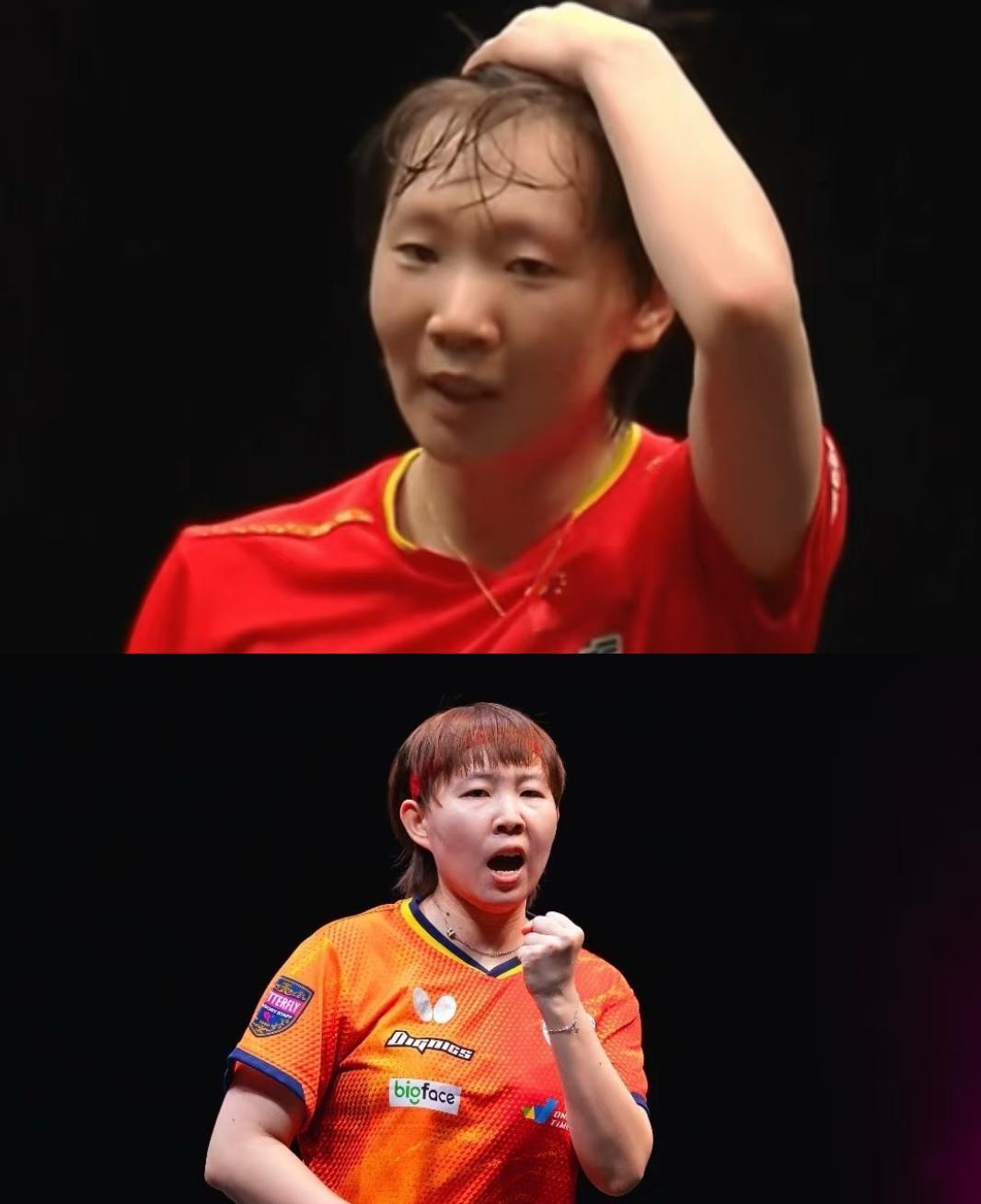 为什么同样是打韩莹，王曼昱打得满脸通红，每一分都要磨半天；朱雨玲却显得轻松不少，