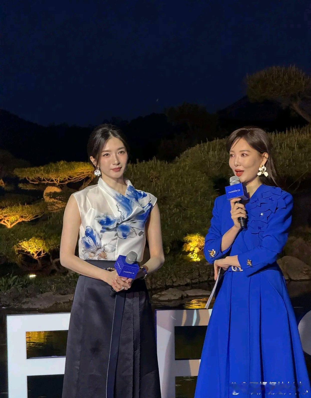 演员的气场还是不如主持人​​​