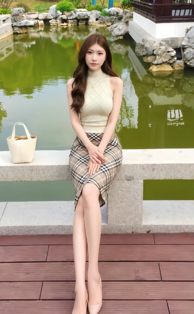 公园，美女无处不在