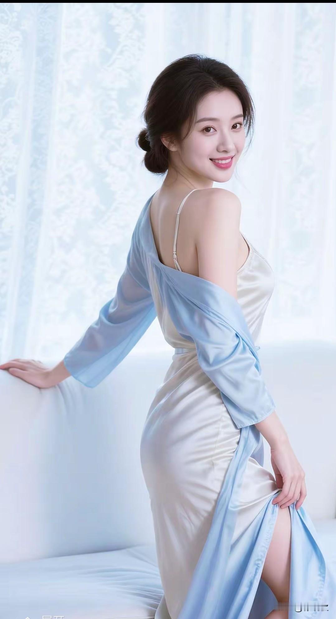 我本天边一朵云，无心飘落到红尘。相逢一笑千年醉，只羡鸳鸯不羡神。