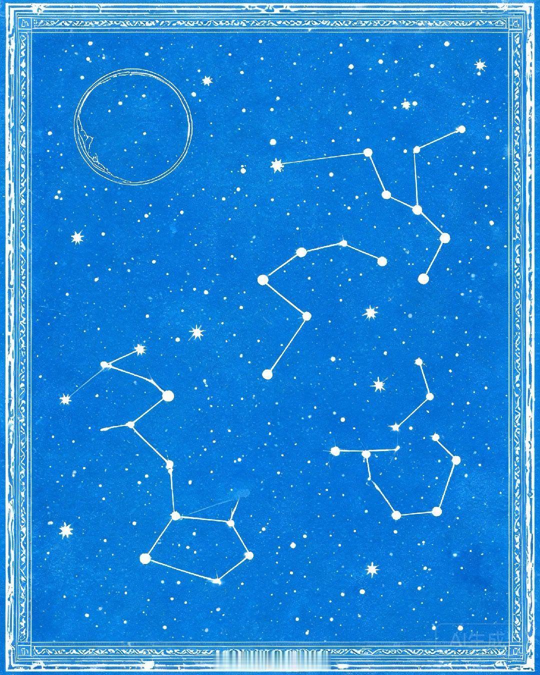 🌙深夜星空｜6月8日下弦月今晚抬头看，月亮在双鱼座，下弦月。金木明早合相—