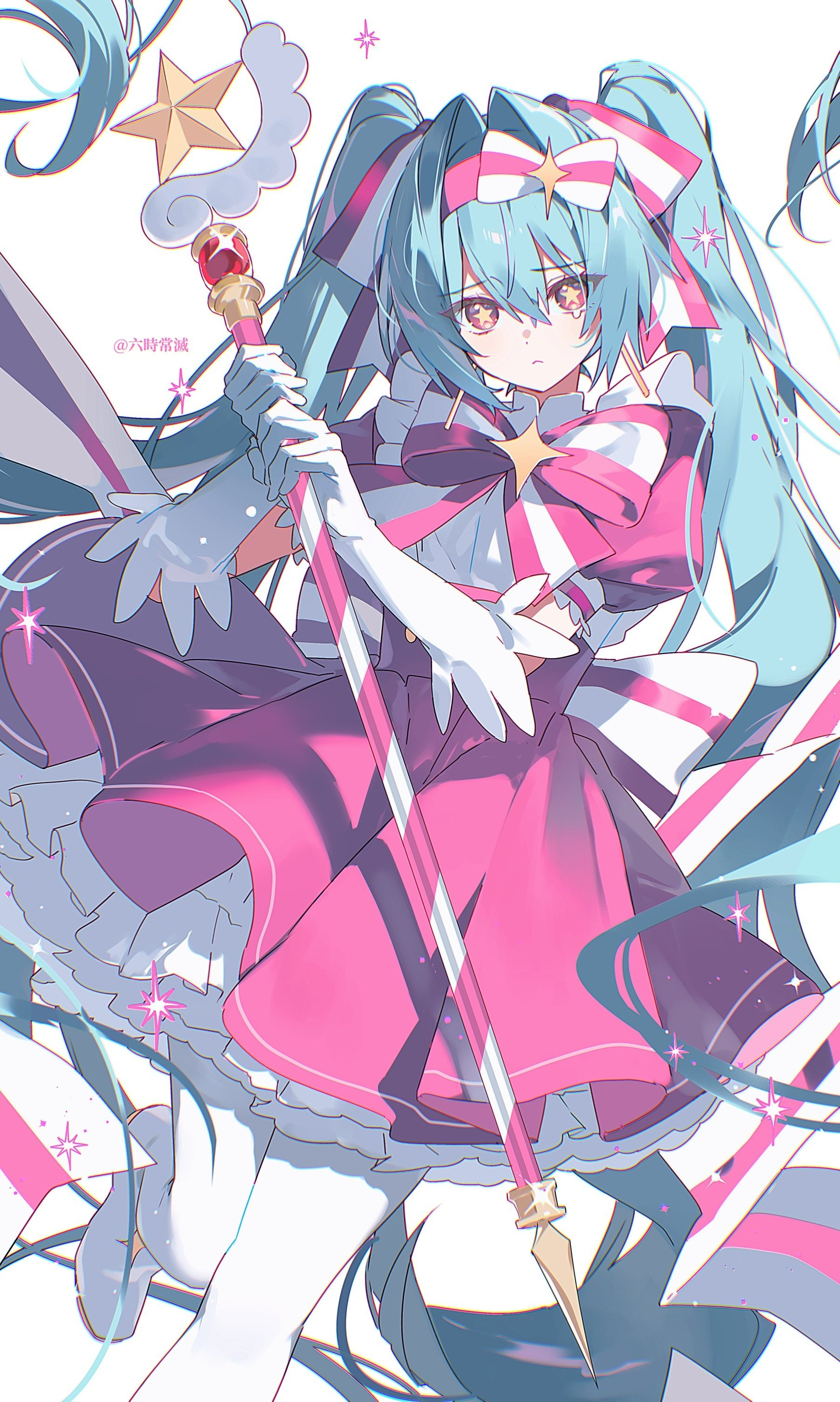 动漫Miku酱画师：六時常滅
