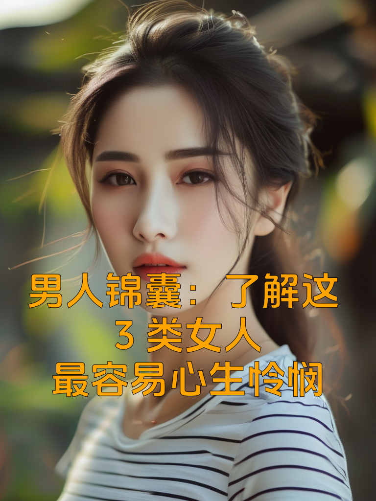 男人锦囊：了解这3类女人最容易心生怜悯
