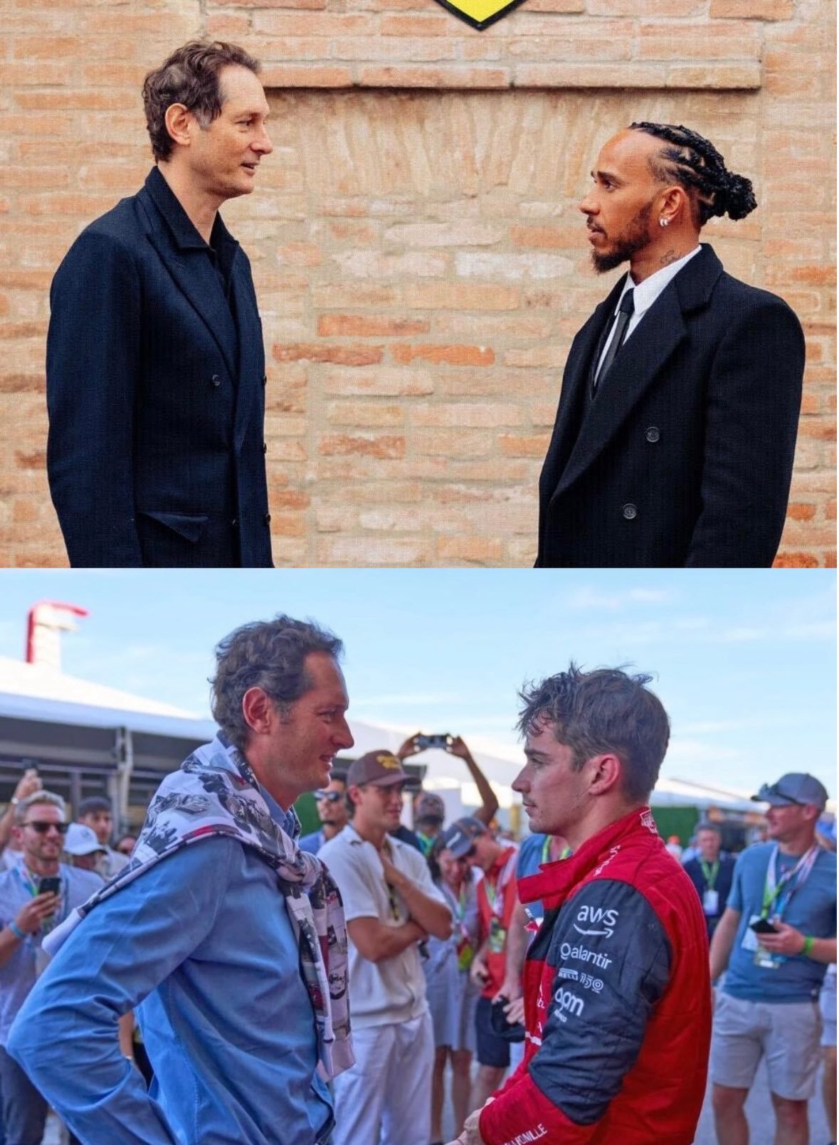 法拉利主席约翰·埃尔坎表示：当法拉利团结一致时，我们就会赢，F1圣保罗🇧🇷大