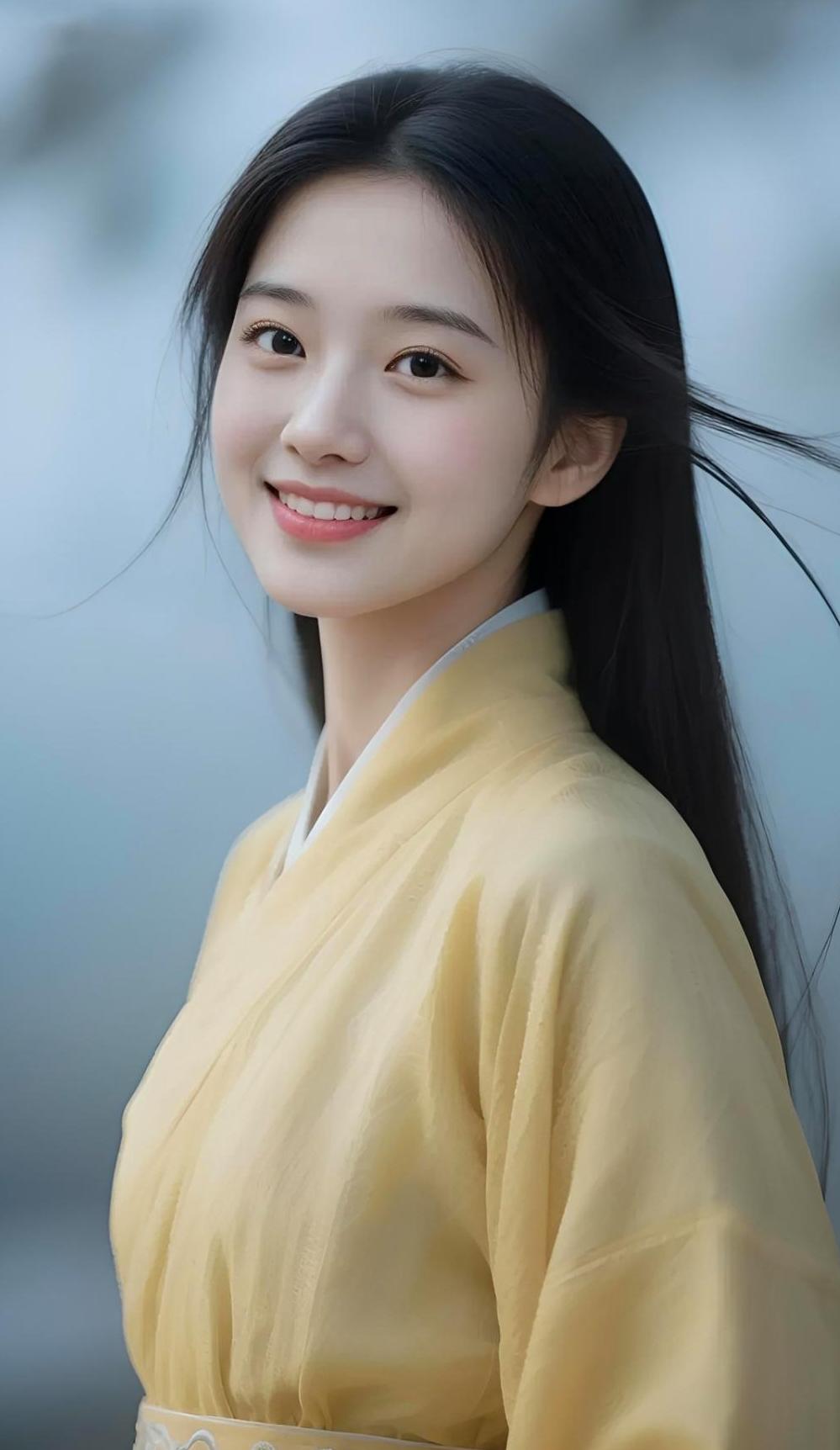 温柔古风少女，浅笑如春日暖阳。