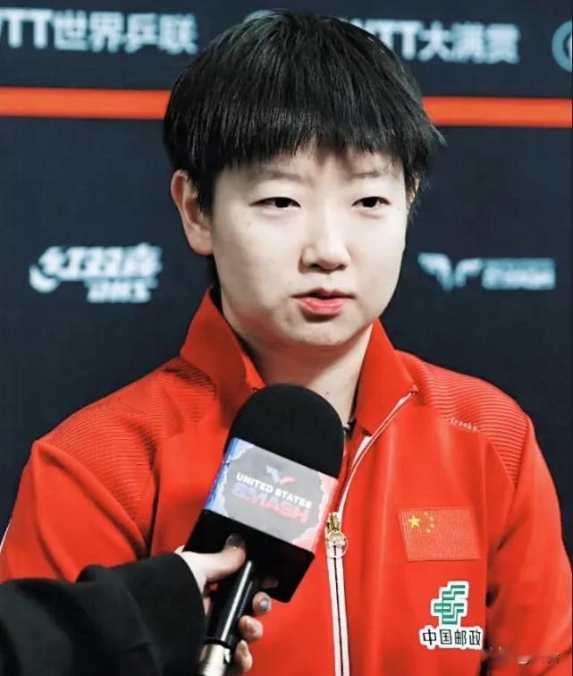 韩莹说的那句话含金量还在上升，韩莹说，女队会打削球手的人，就只有孙颖莎，但是