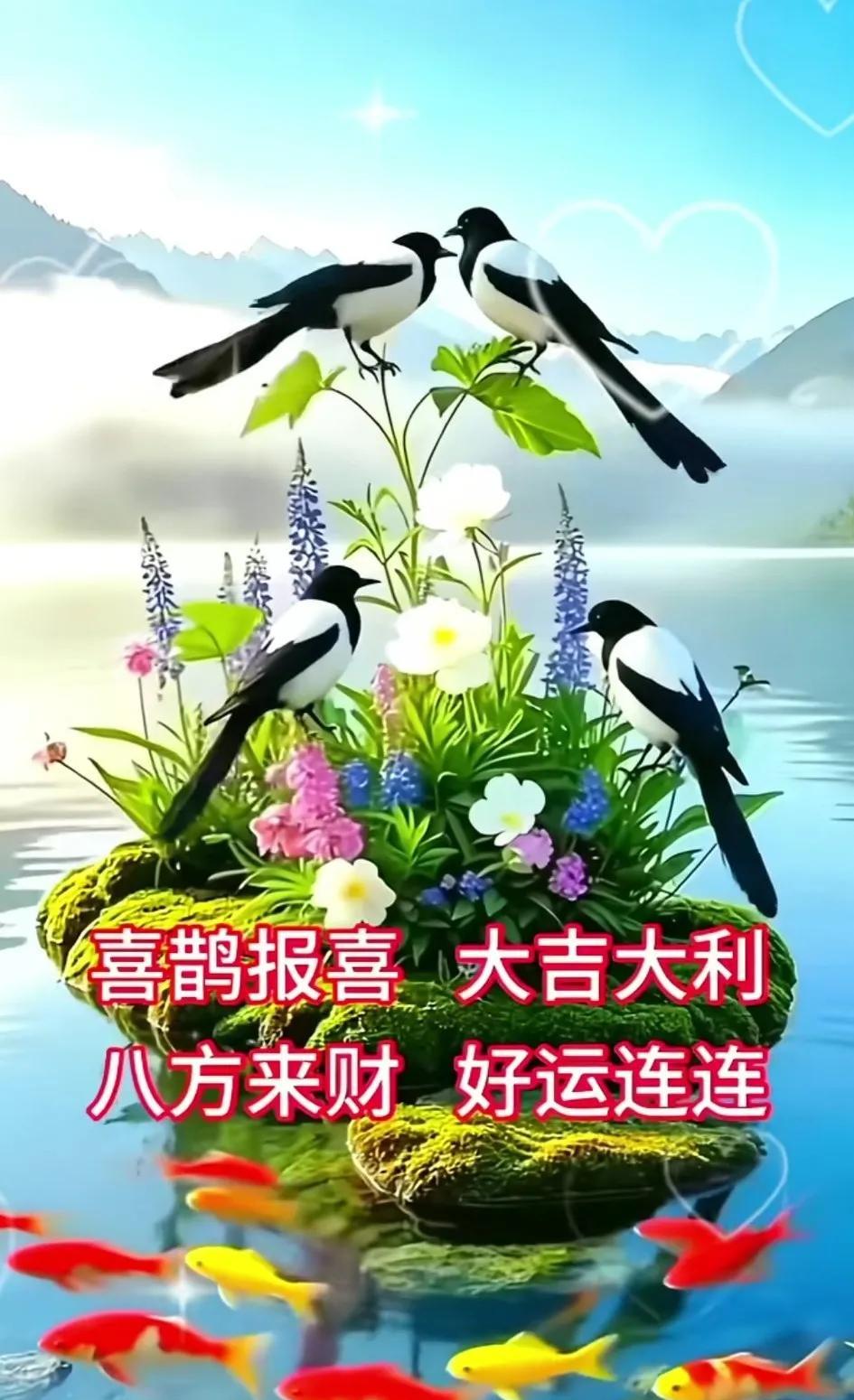 八月初八，双八叠聚，吉祥的日子里，为您送上最最旺财的祝福。愿您八方纳福，八面招财