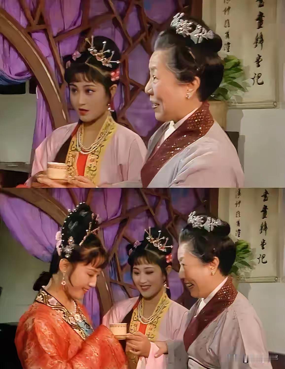《西游记》里高小姐的丫鬟也是很年轻很漂亮的啊？听说那会，杨洁也并没有相中魏慧丽