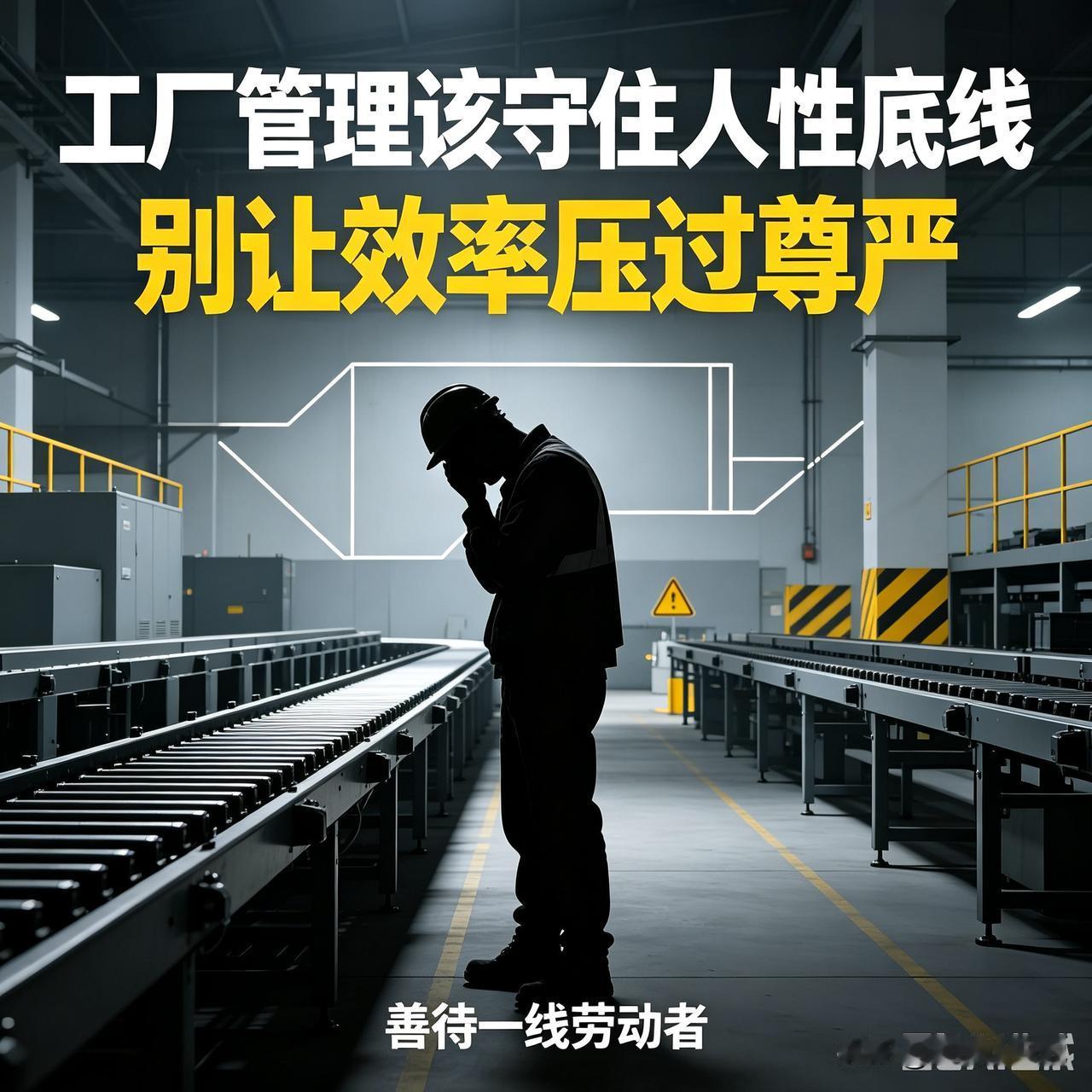 工厂管理该守住人性底线网传某工厂限制普工上厕所，工人被逼到情绪彻底崩溃，在