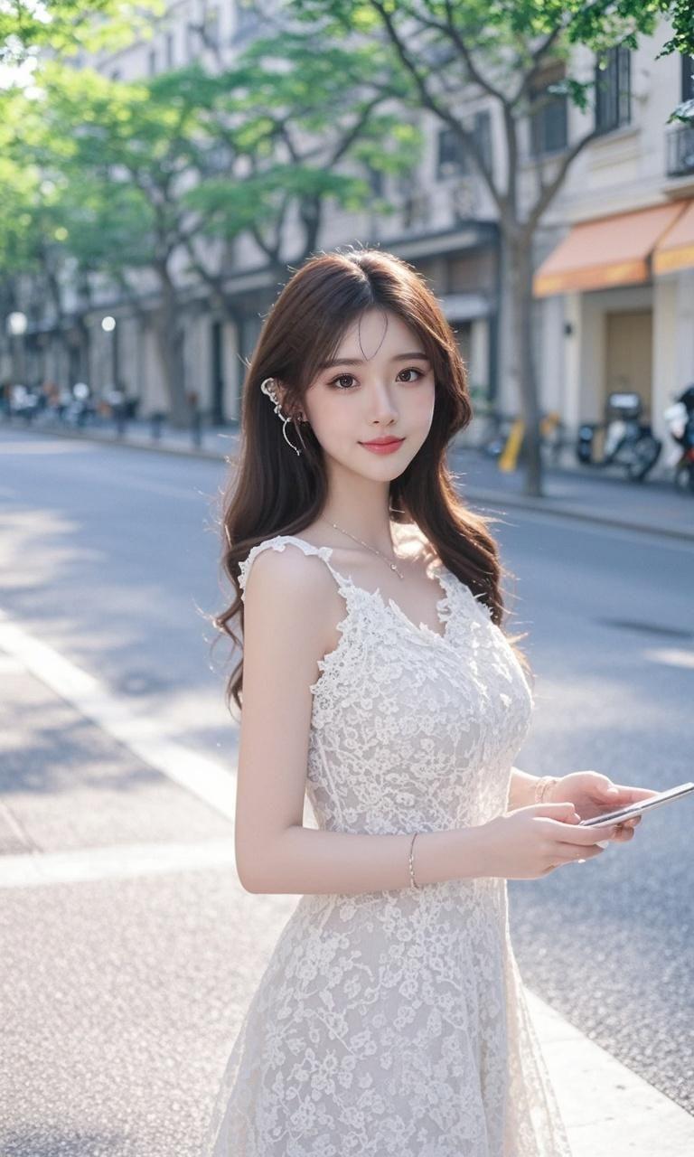 街畔佳人 原来ai写真可以这么美 人生总得有一套ai写真吧 谁拍谁好看...