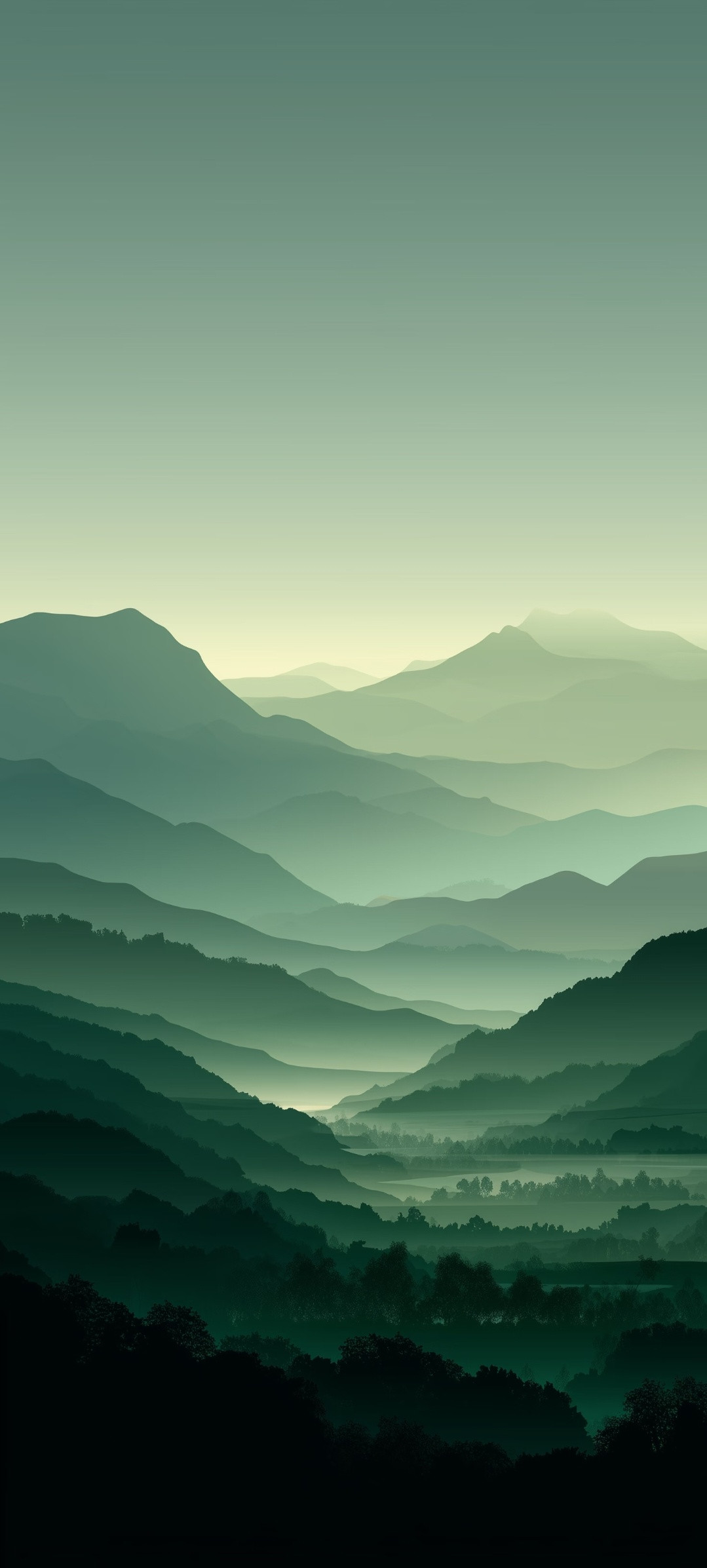 好不容易找到的一组低饱和的高清手机壁纸，护眼效果挺好，拿走吧。风景壁纸纯色壁纸