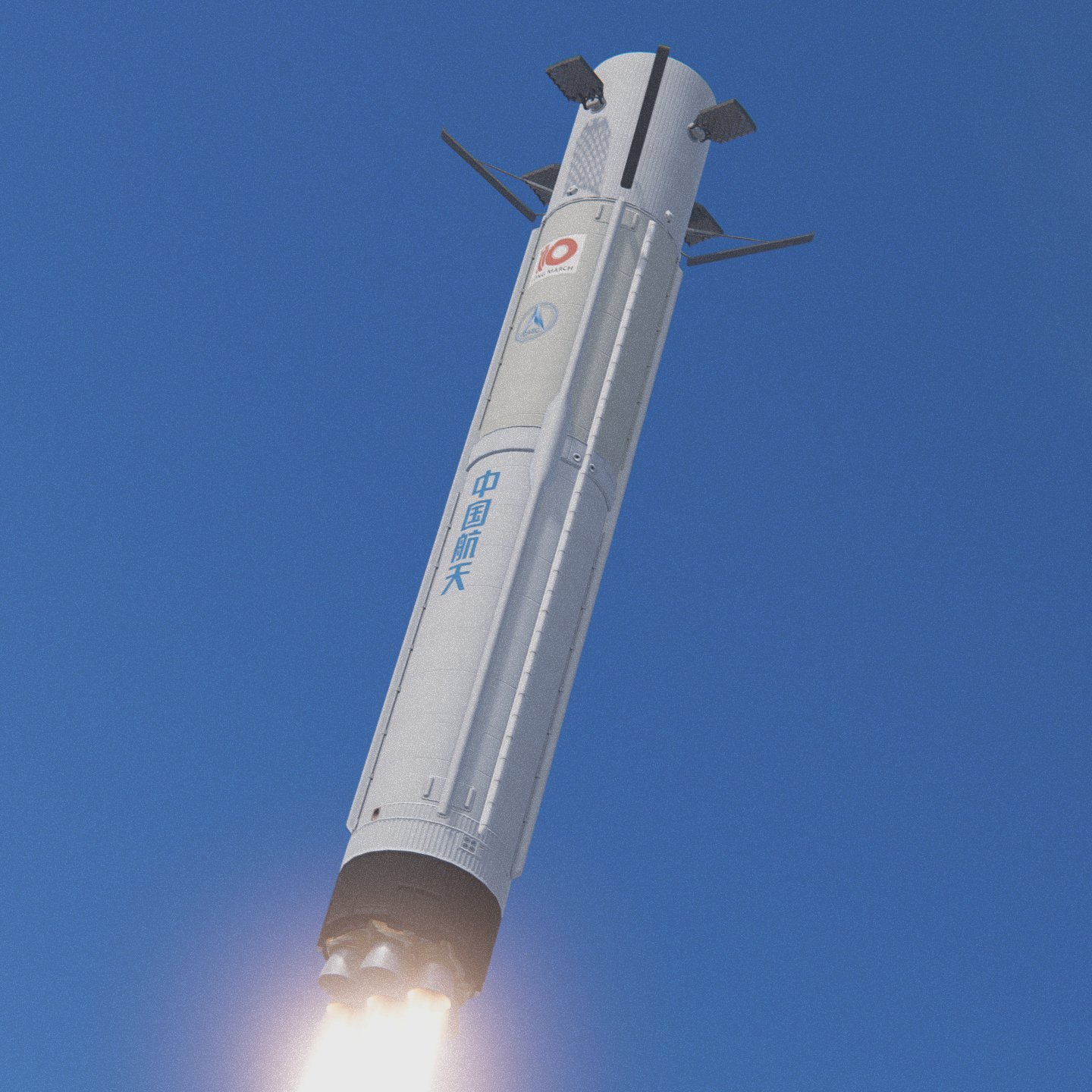 长征十号甲运载火箭载货版图源X：Truthful_ast