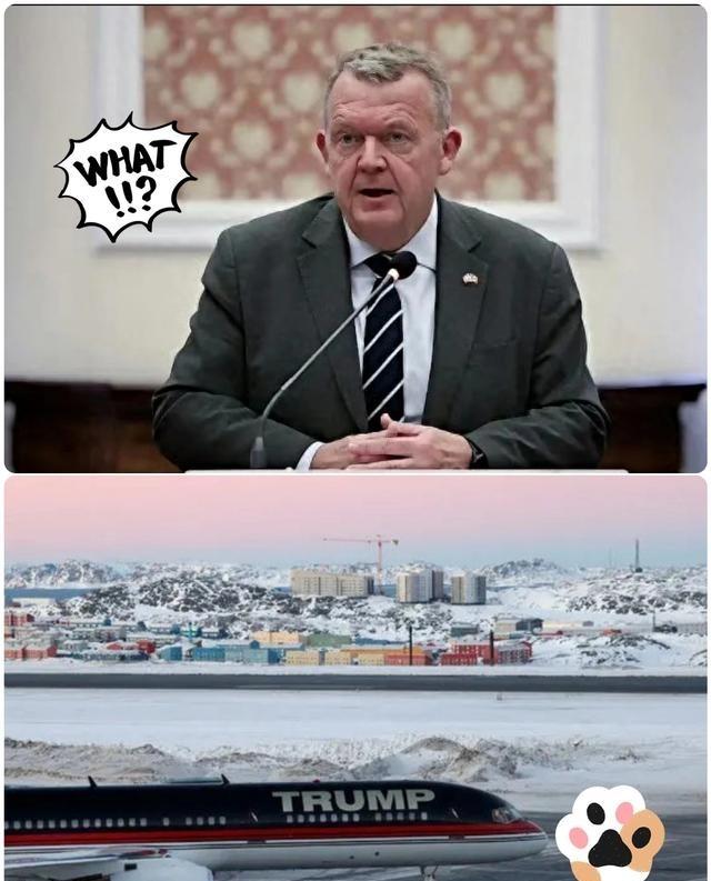 丹麦通知全球：不许东方大国上岛投资。1月15日丹麦外交大臣拉斯穆森与美国国务卿鲁