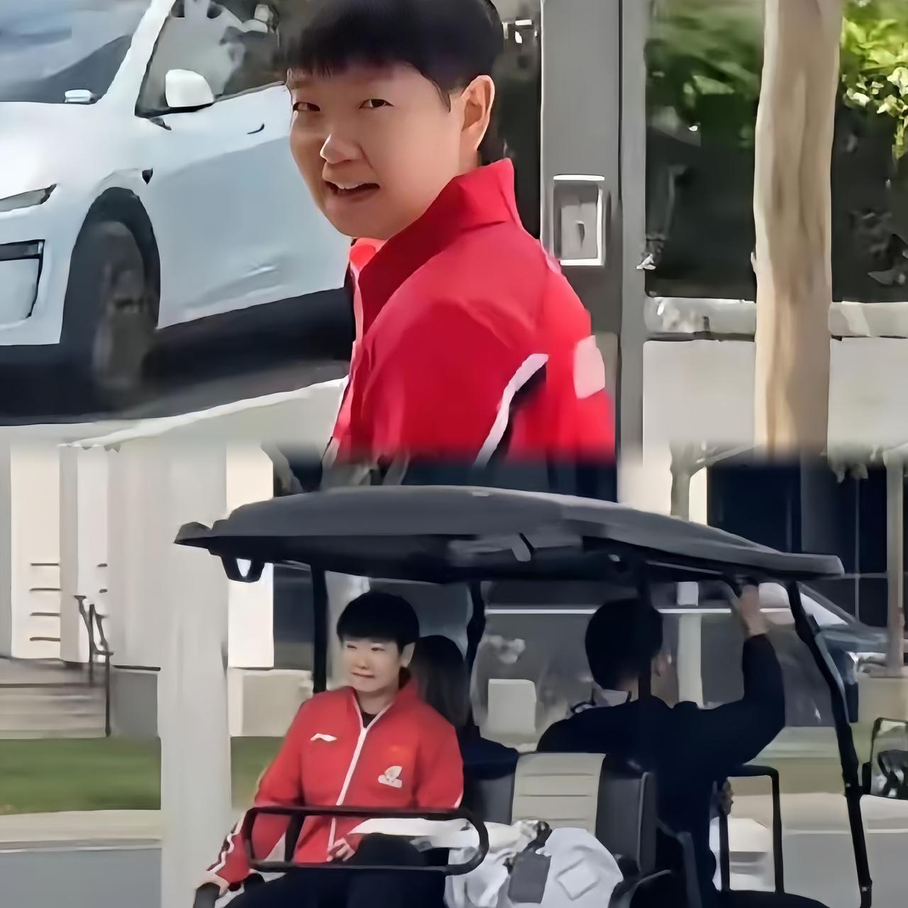 我真的好想问问莎莎：你到底几岁啦？！每次一坐上那个宝宝巴士，就是那个小敞