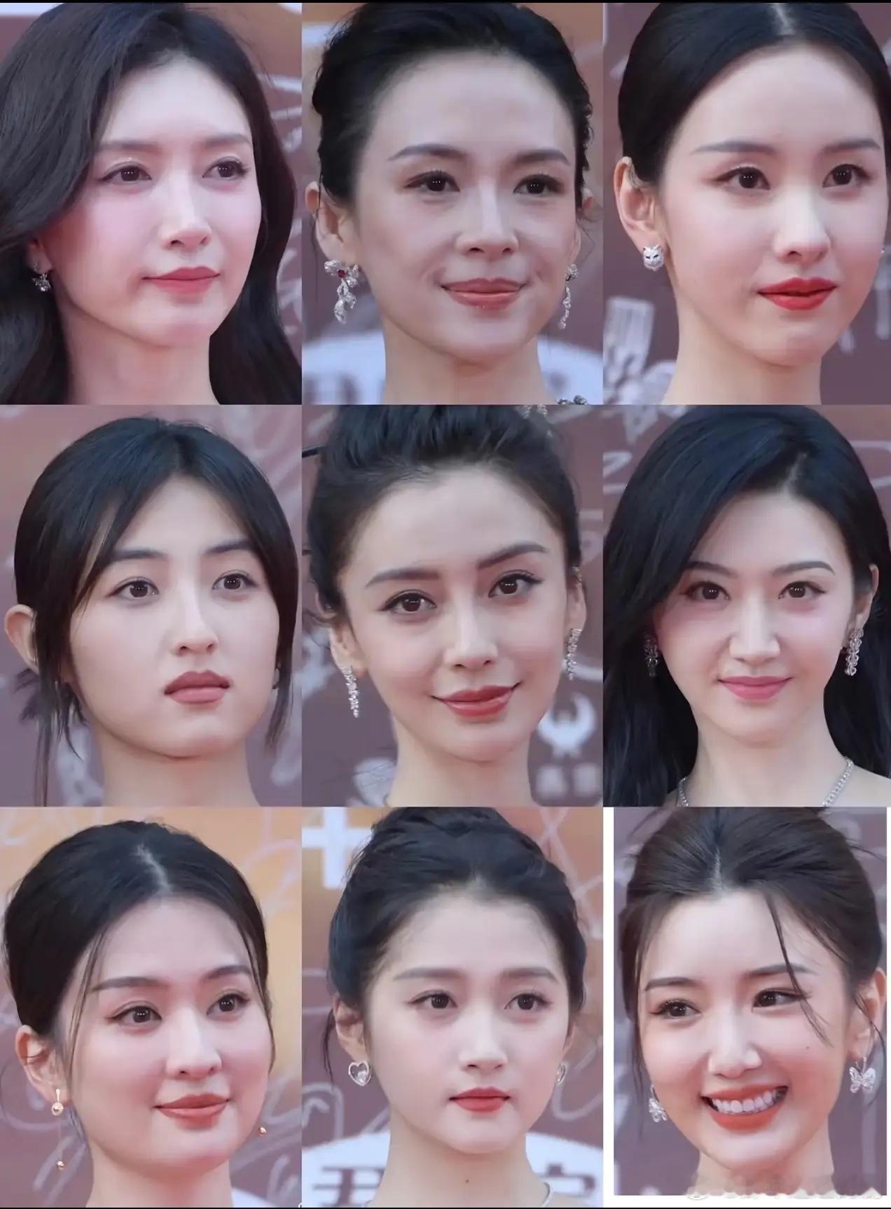 女明星无修图，江疏影，章子怡，陈都灵，张子枫，杨颖，景甜，乔欣，关晓彤，毛晓彤，