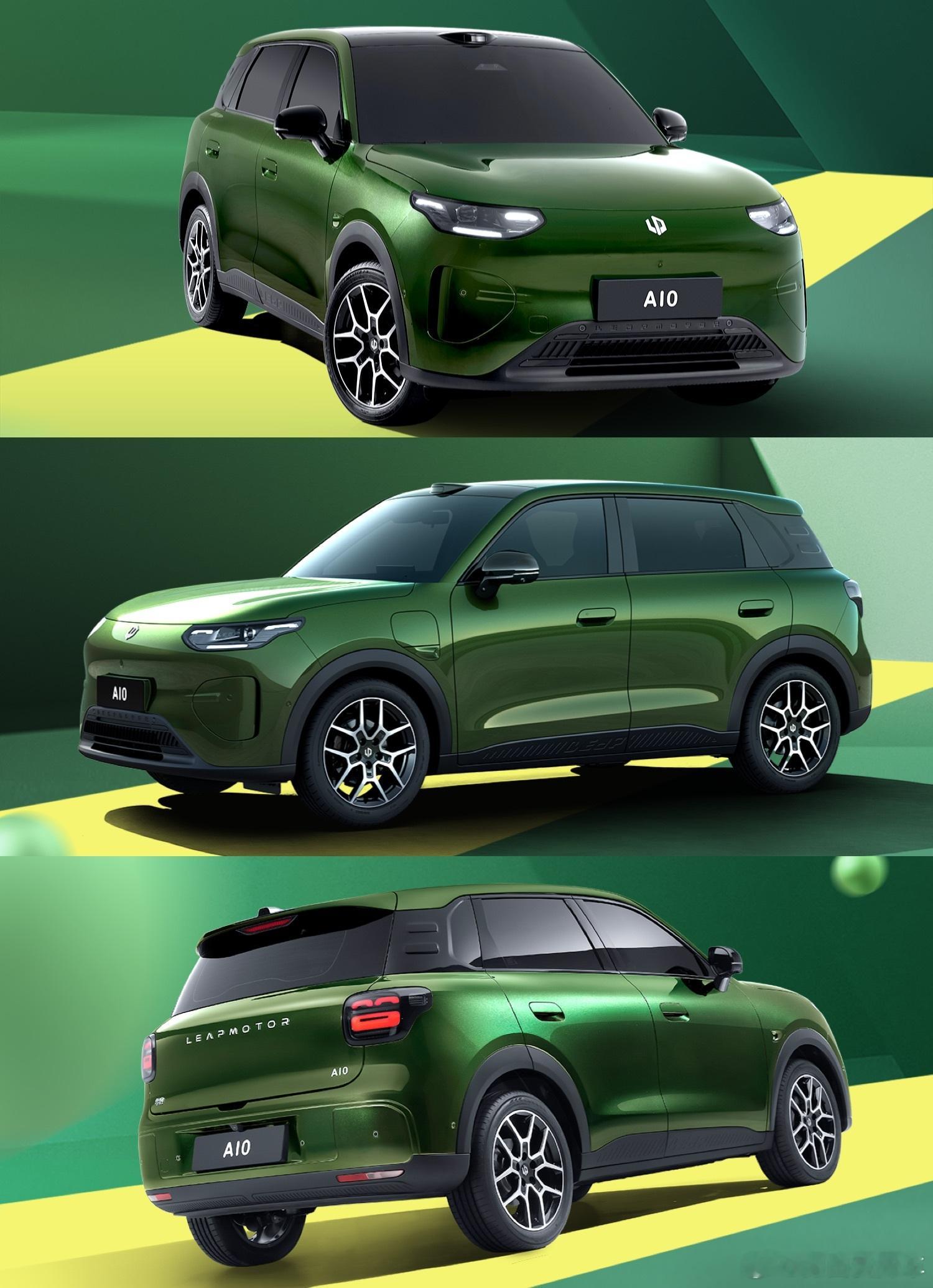 零跑进一步公布A10的外观设计细节，智能化、长续航也是这个级别少有的。