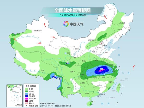 南方强降雨趋于结束北方暖热持续, 月底新一轮降雨冷空气发展