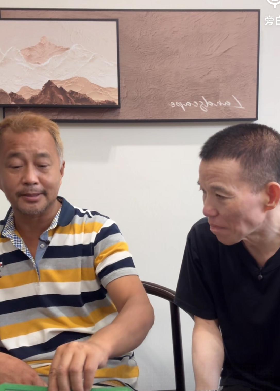 沈巍10月8日去杭州和大哥聚会，在直播间坦诚相告：外国一个大人物说过，我宁愿跟狗