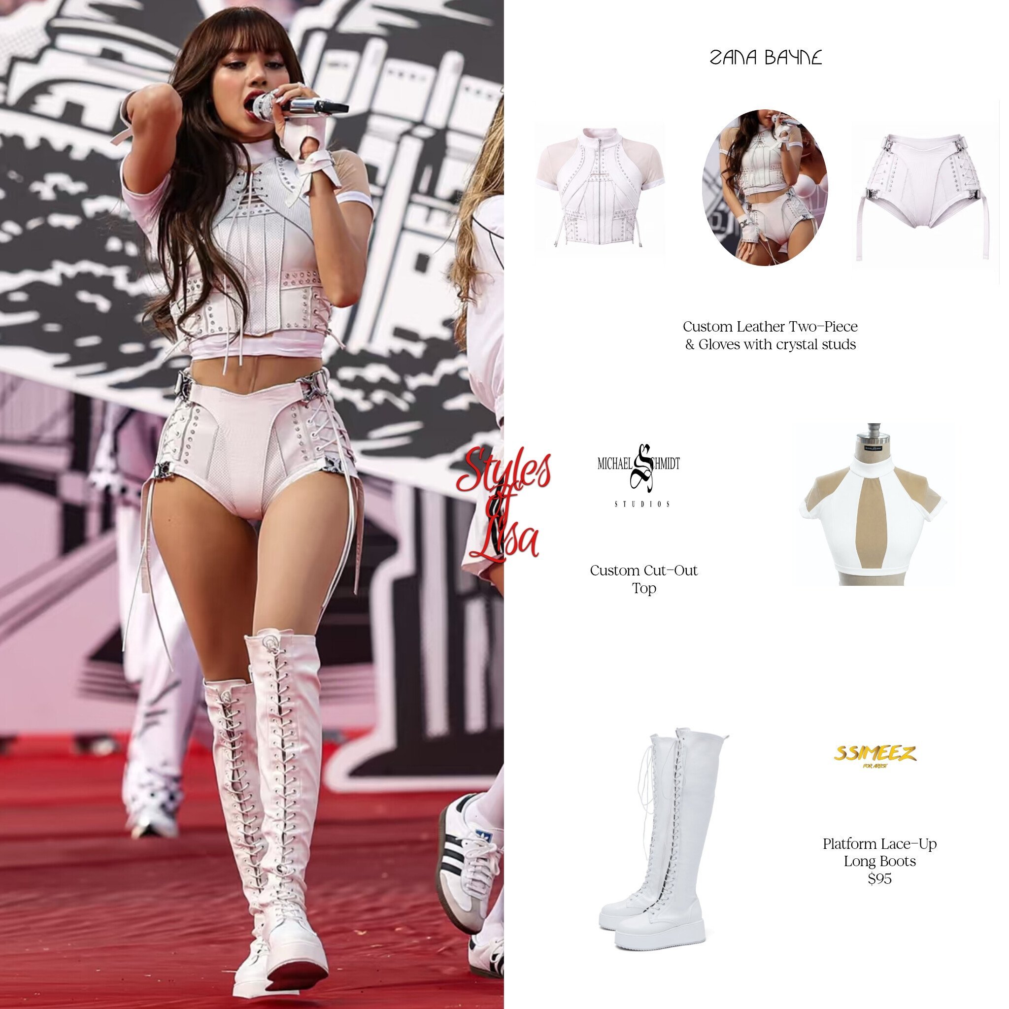 LISA🖤lisa的腿长260613LISA相关服饰科普｜好美