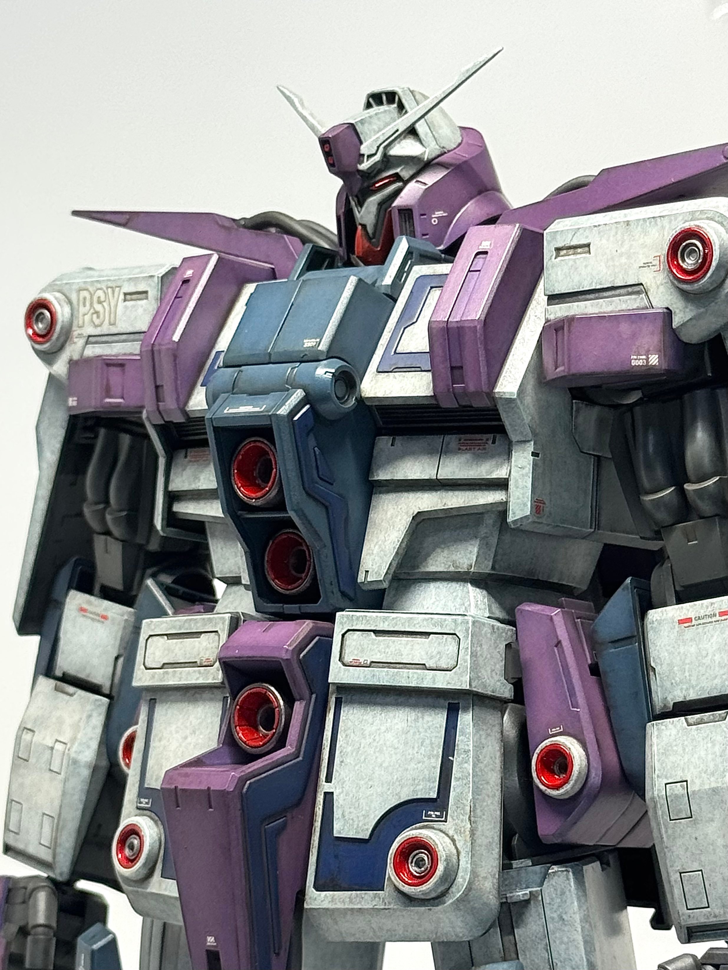 HGUC精神力高达Mk-2·水性漆笔涂（byチロシ課長）高达模型高达模
