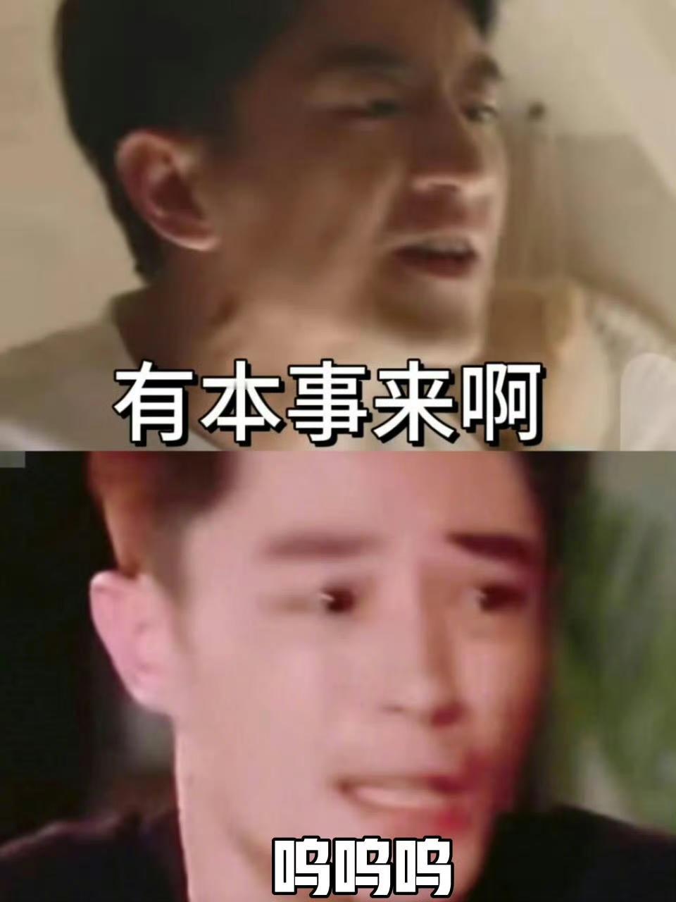 林更新的反义词是霍建华[捂脸哭][捂脸哭]一个容易被骂到破防，一个可以把对面骂破防，