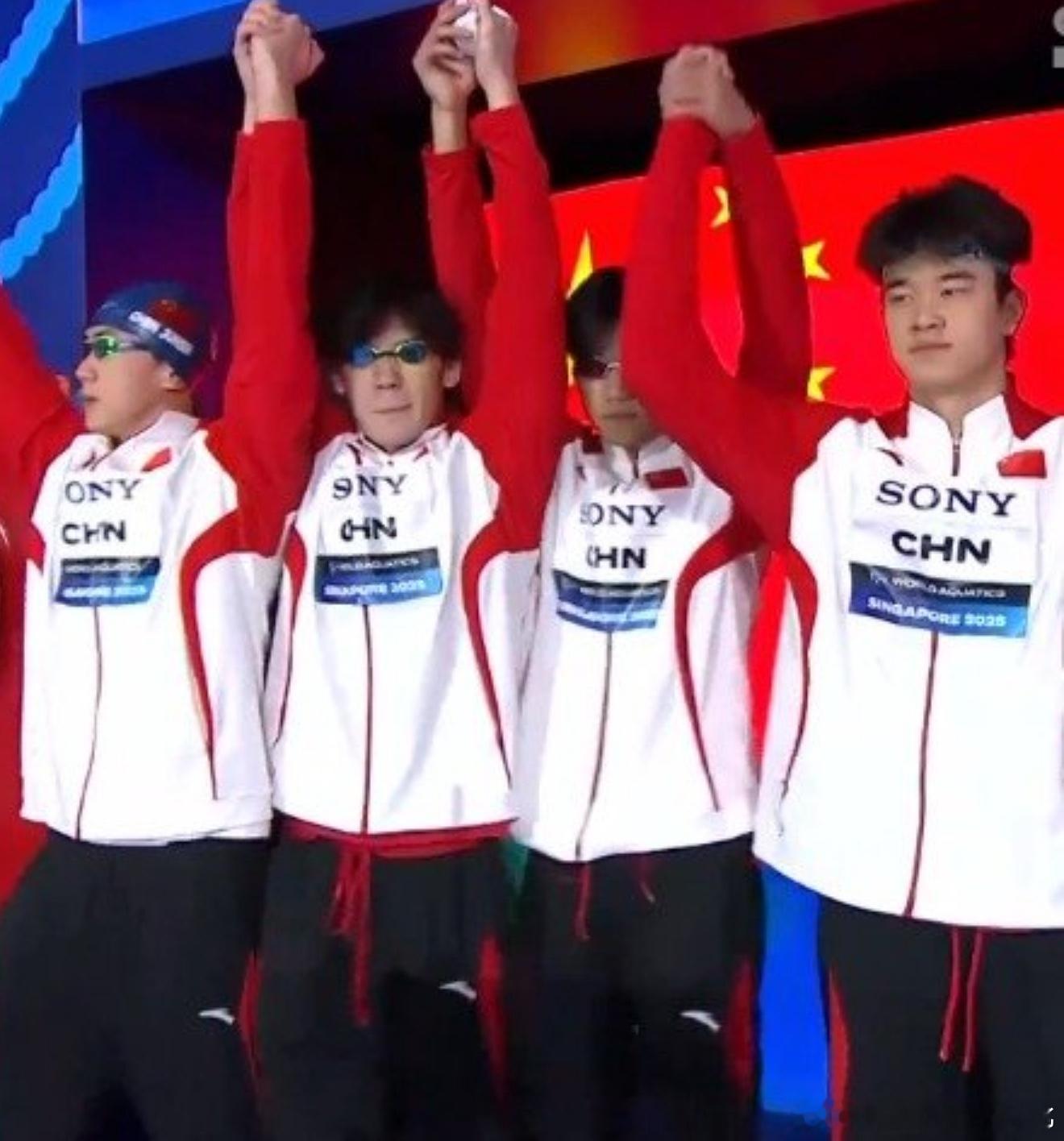 中国队男子4x100自接力第五潘展乐完全带不动​​​