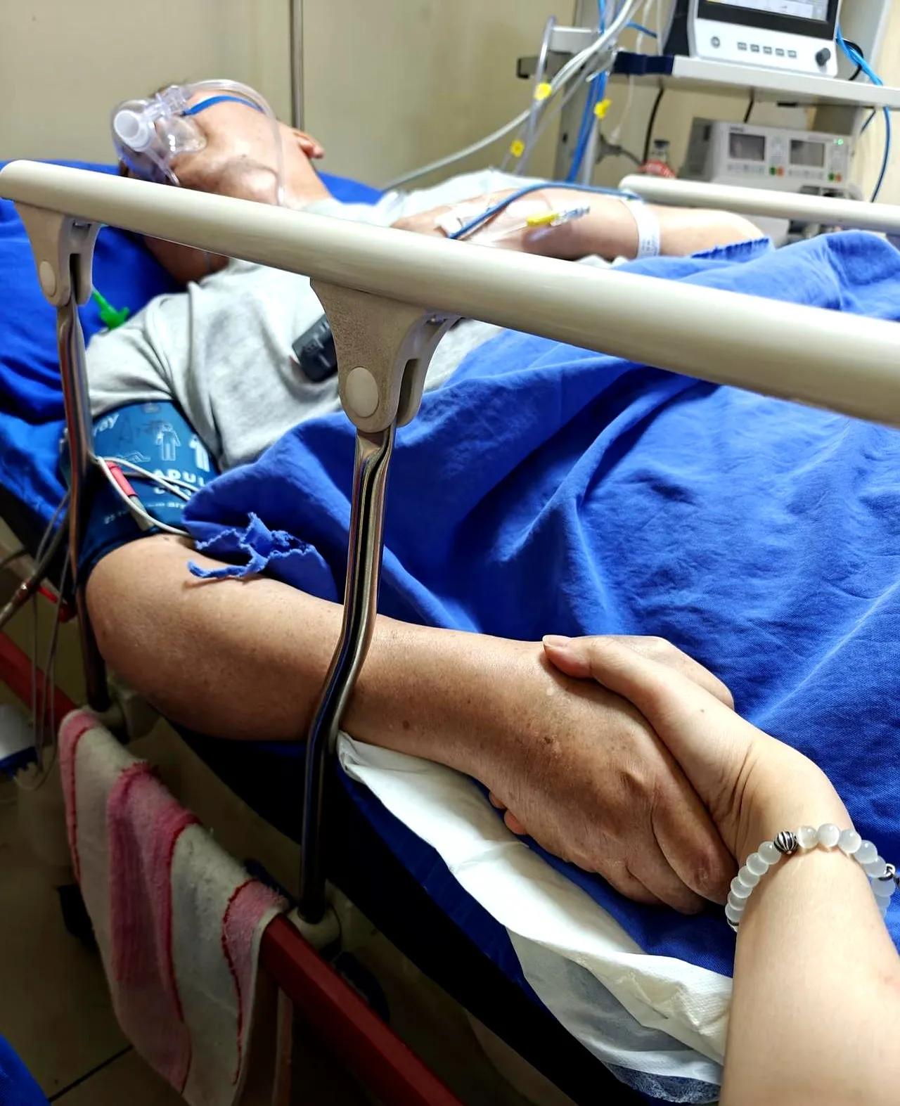 男子的爸爸突发急病入院，整整三天，男子的未婚妻没打过一个电话也没来医院。直到男子