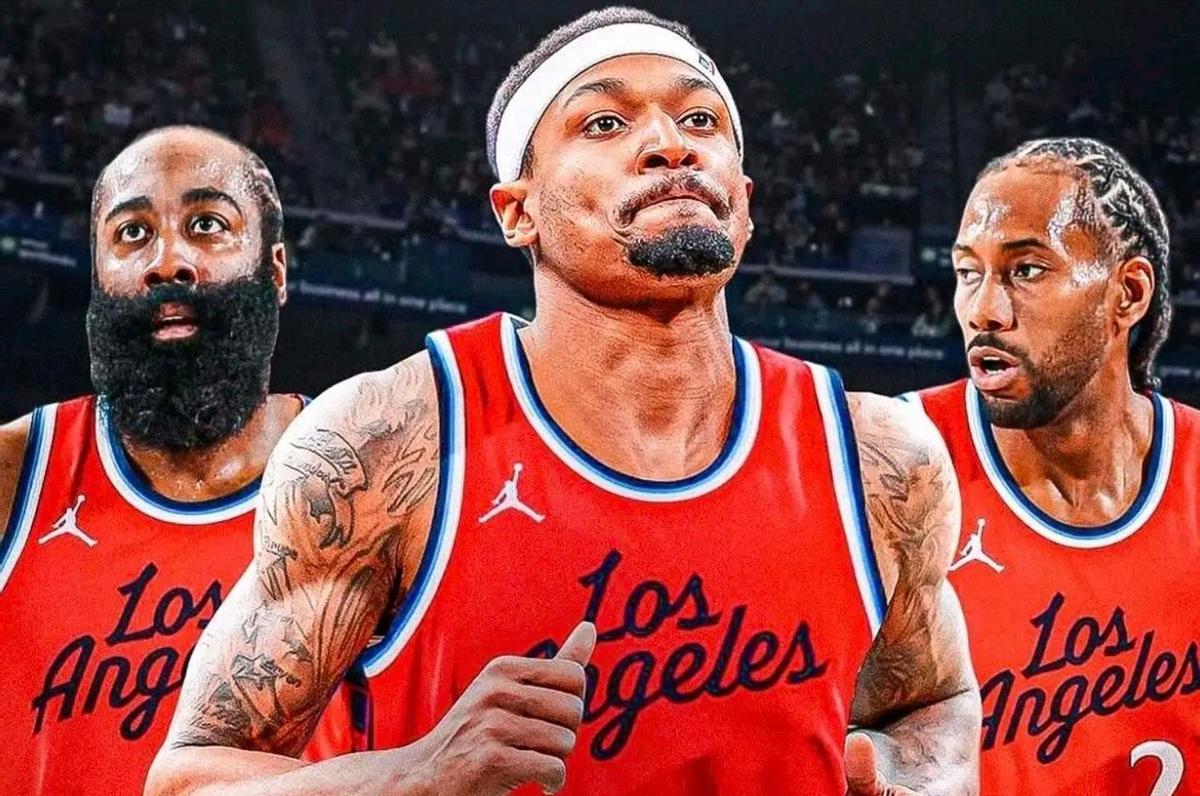 鲈鱼没走，快船没乱。合同3500万，不是五七千万，别瞎传。赛季初磕磕绊绊，现