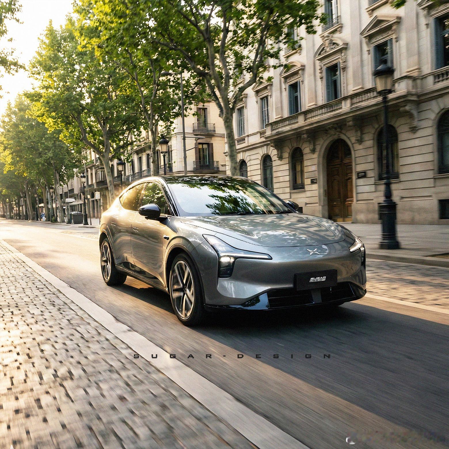 新车前沿预览我与汽车的日常小鹏MonaSUV新车设计预览修正！上次发了Mo