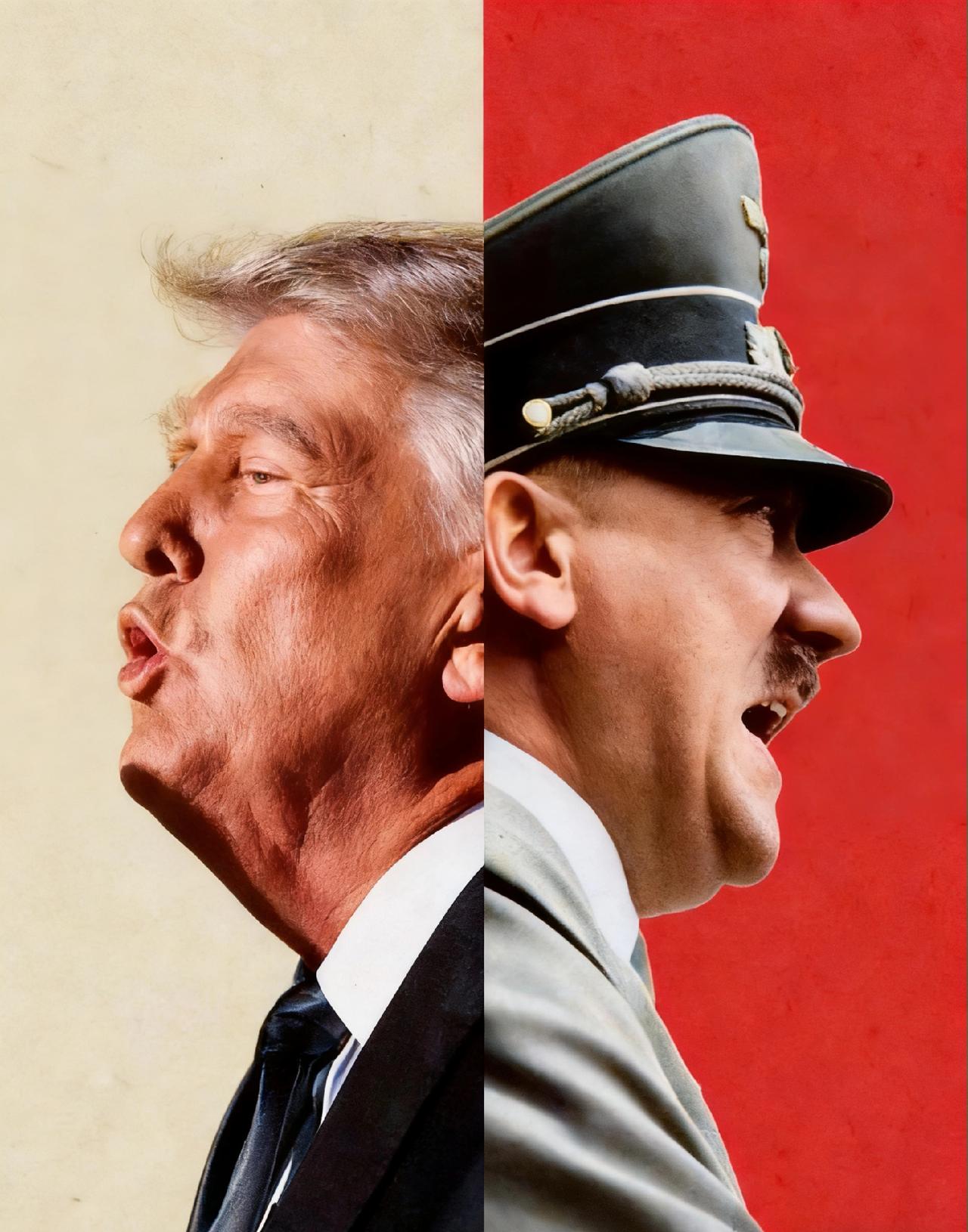 炸裂！看完这个对比，我彻底无语了……特朗普和希特勒？别搞笑了，这俩能一样吗！