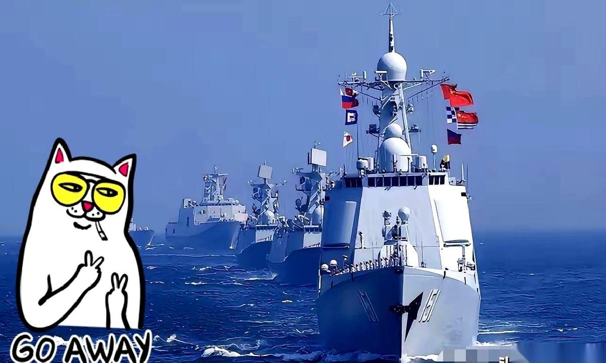 我勒个去！这事儿是真把人看乐了，又有点气不打一处来！大半夜的，中国海警微信公众号