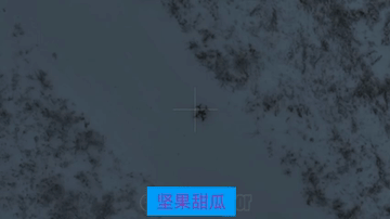 无人机反制。乌军一架FPV在路边雪地里埋伏，等待俄军车辆人员经过，被搜索的航拍机