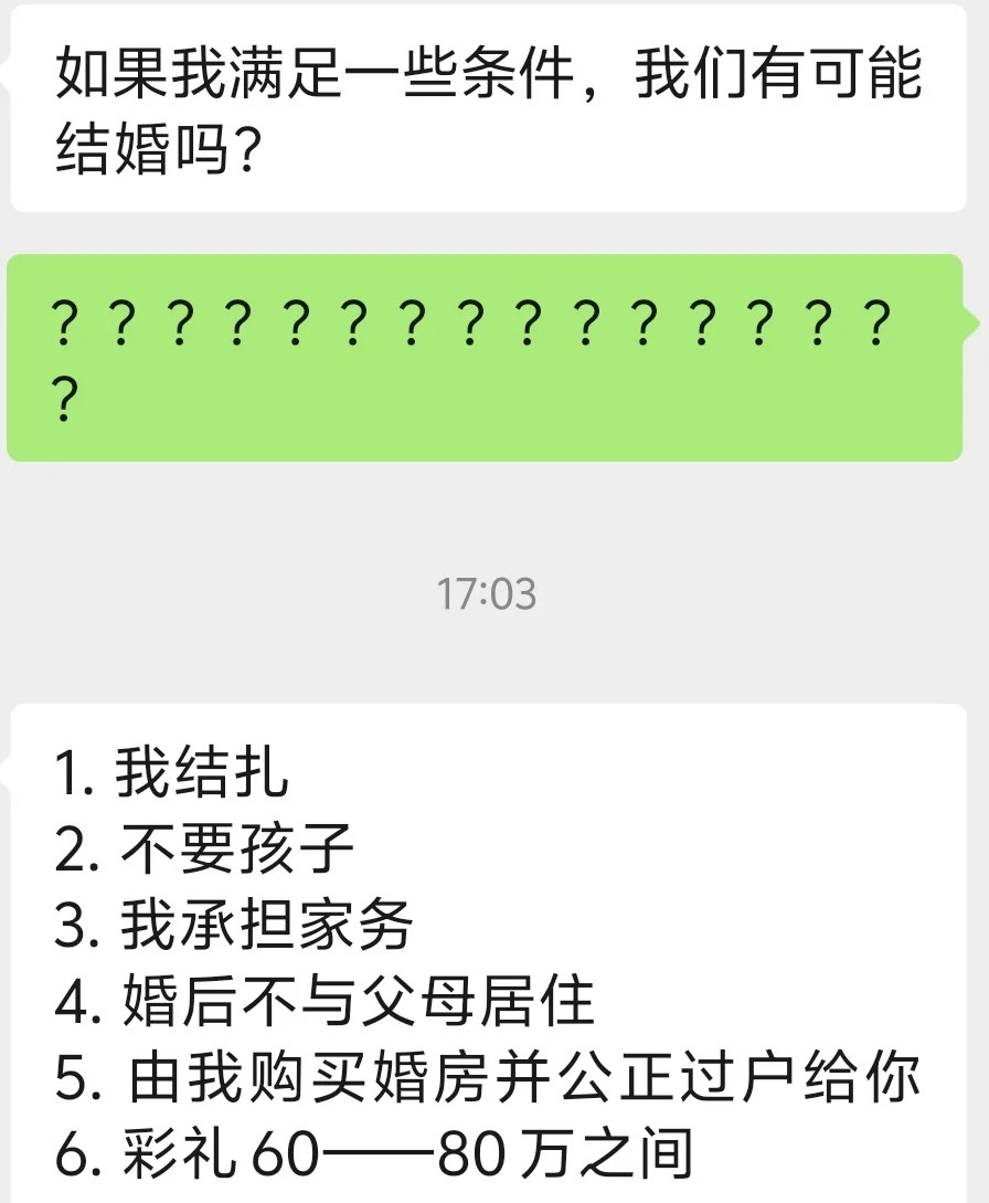 请问男朋友这正常吗？