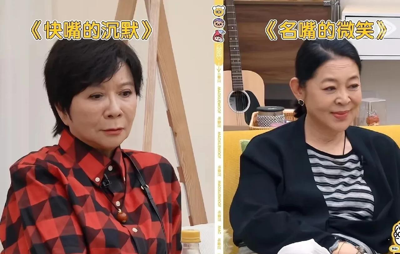李雪琴问倪萍和蔡明：“你们录《一路繁花》感觉咋样啊？爱录吗？”倪萍和蔡明同时沉默