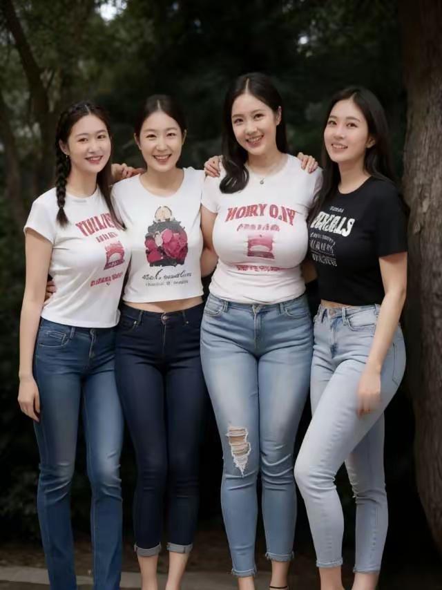 刚才发小发了这照片给我，说是他们厂花照片，想让我帮他参谋选哪个做女朋友！