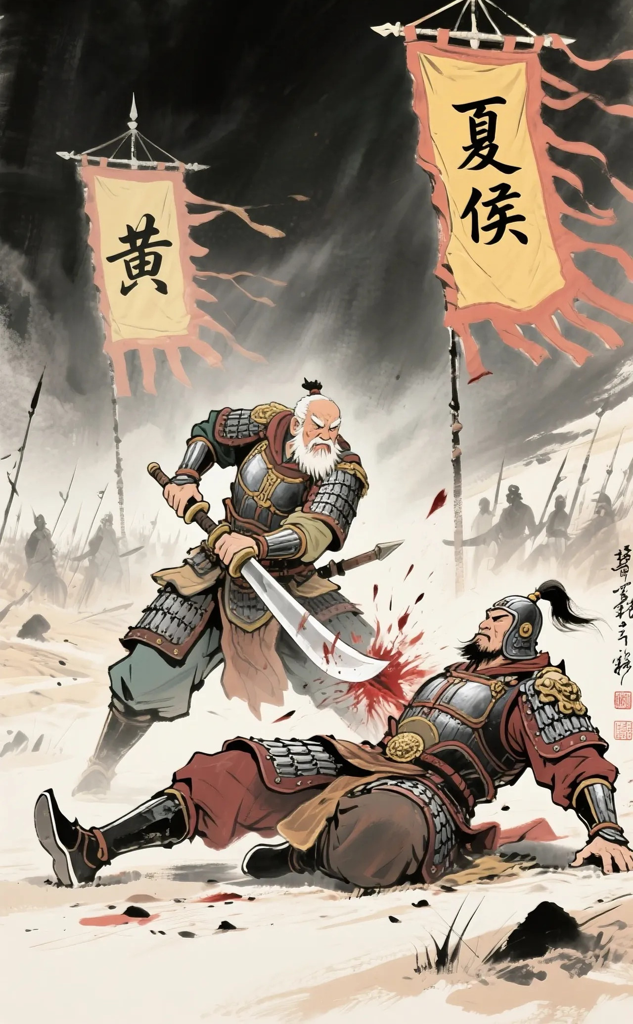 直到现在我才明白，为什么黄忠斩杀夏侯渊就名震天下了。就这么说吧，放眼古今，夏侯渊绝对是战场上死掉的最