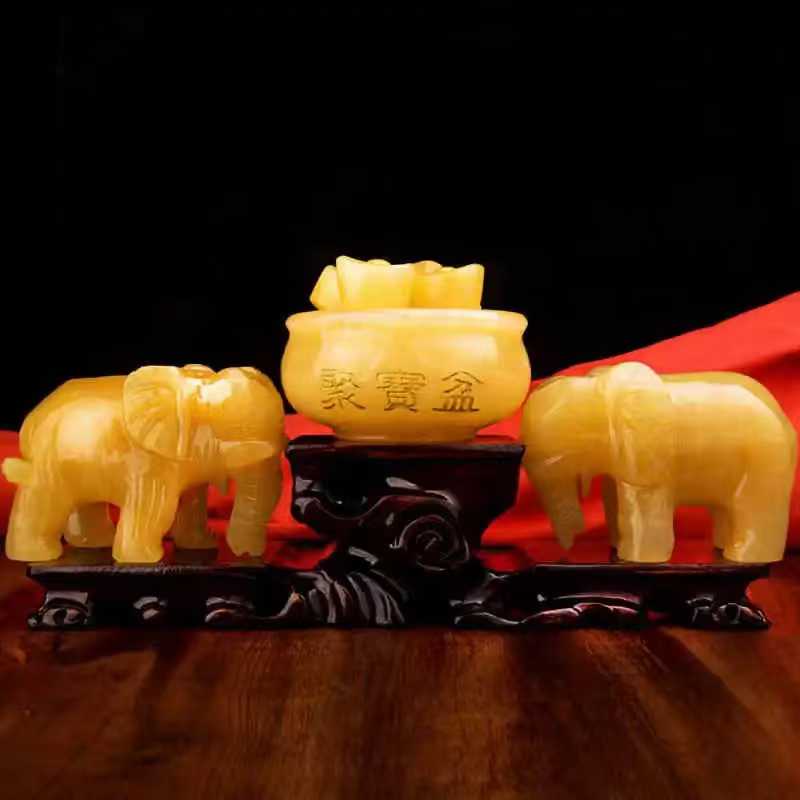 🐘✨家有大象，吉祥自来！✨💰家居风水中大象招财镇宅的“风水担当”！长鼻子