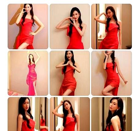 林志玲51岁状态，服了！4月3日，她发了一组红裙写真，还专门录了段语音，教大