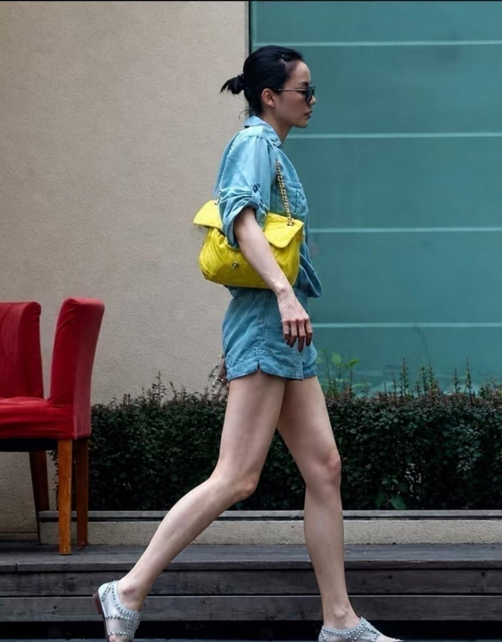 王菲这身材你比例可以当超模了！​