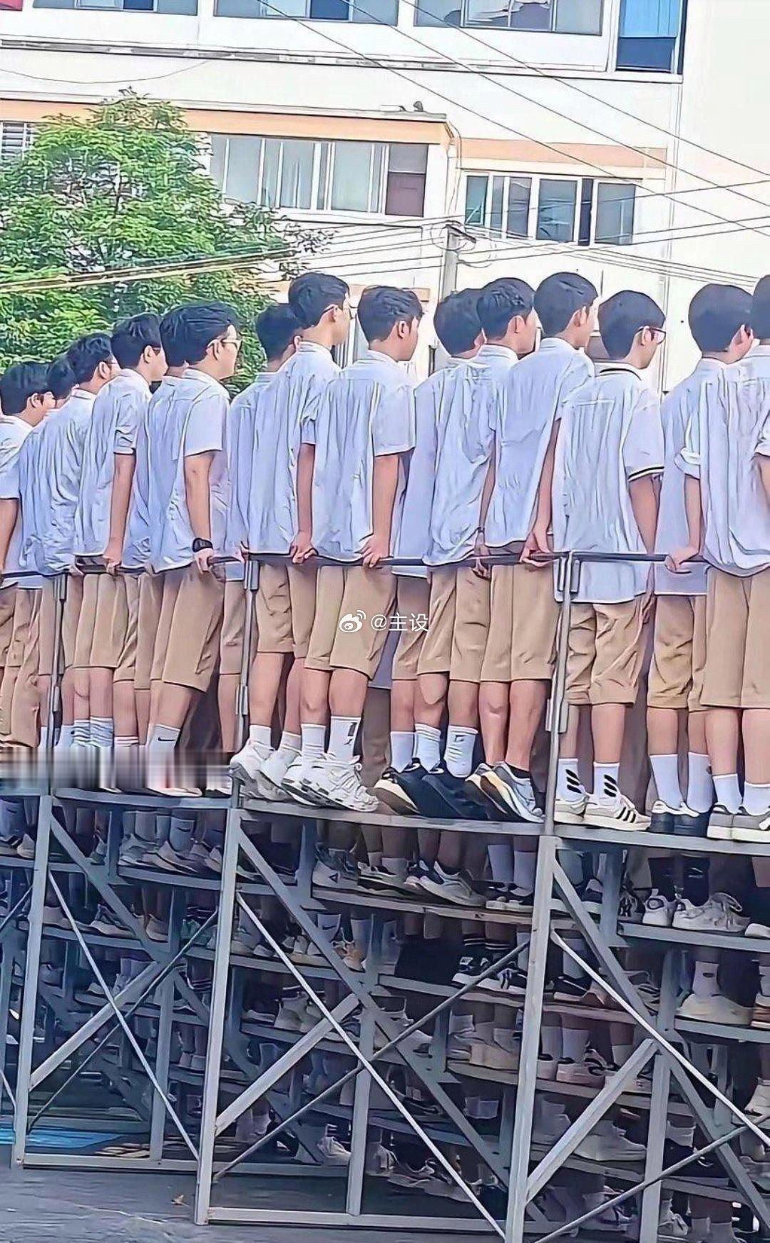 看细节，学校还是很用心的
