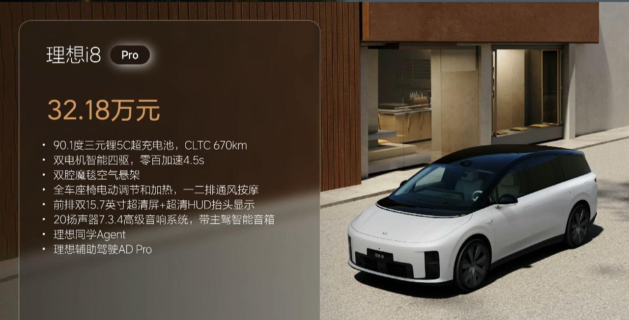 如果没有意外，理想i6的官方起价已经知道了。24.98万。感觉整场发布会比较平淡