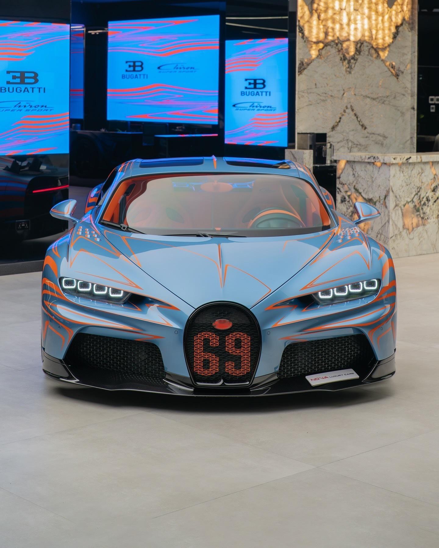 生而卓越，精雕细琢传奇。BUGATTIChironSuperSport‘