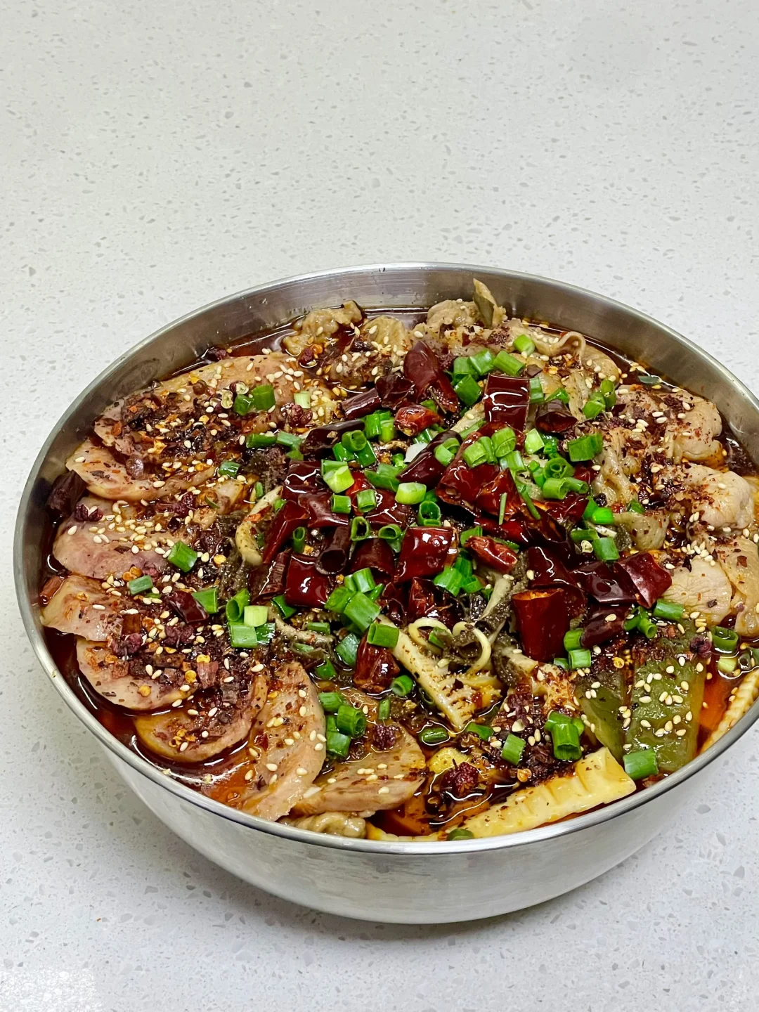 麻辣鲜香的家庭版冒菜，附详细做法～